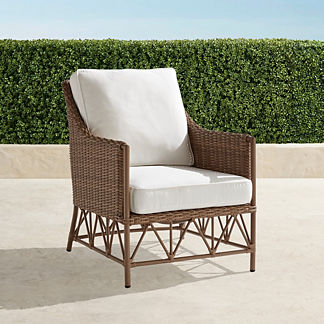 Haven Lounge Chair in Umber Finish