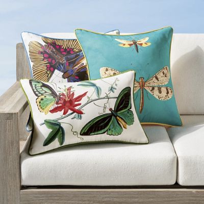 Outdoor lumbar hot sale pillow covers