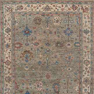 Clarice Hand-Knotted Wool Area Rug