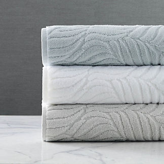 Sculpted Oasis Bath Towels 