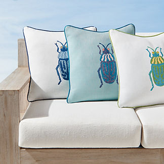 Louka Beetle Indoor/Outdoor Pillow