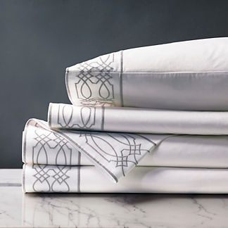 Nicola Embroidered Sheet Set by Eastern Accents