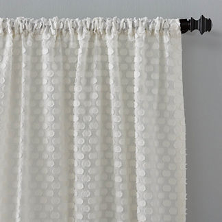 Penelope Fil Coupe Curtain Panel by Eastern Accents