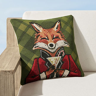 Fox on the Rox Indoor/Outdoor Pillow