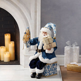 Bleu Heirloom Santa