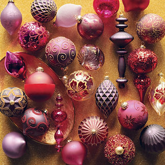 Bejeweled Botanicals 30-piece Ornament Collection