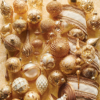 Gilded Glamour 54-piece Ornament Collection