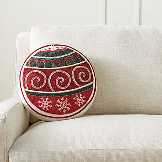 Snowflake Ornament Decorative Pillow Cover