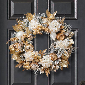 Silver and Gold Wreath