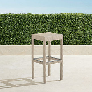 Palermo Backless Bar Stool in Dove Finish