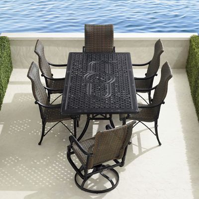 Carlisle Woven 7-pc. Rectangular Dining Set