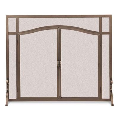 Modern Fireplace Screen Frontgate
