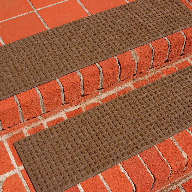 Set of 4 Water and Dirt Shield  Stair Tread Mats