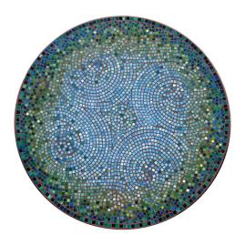 KNF Belize Mosaics Round Bistro Dining Tables