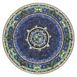 KNF Lake Como Mosaics Round Bistro Dining Tables