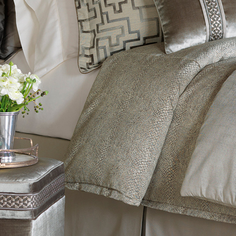 Ezra Tufted Comforter by Eastern Accents