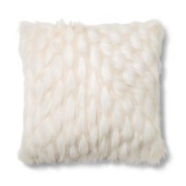 Le Blanc Fur Decorative Pillow