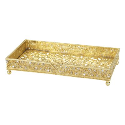 Gold Towel Tray - Frontgate