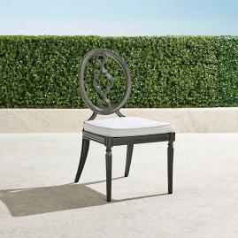 Avery Dining Side Chairs with Cushions in Slate