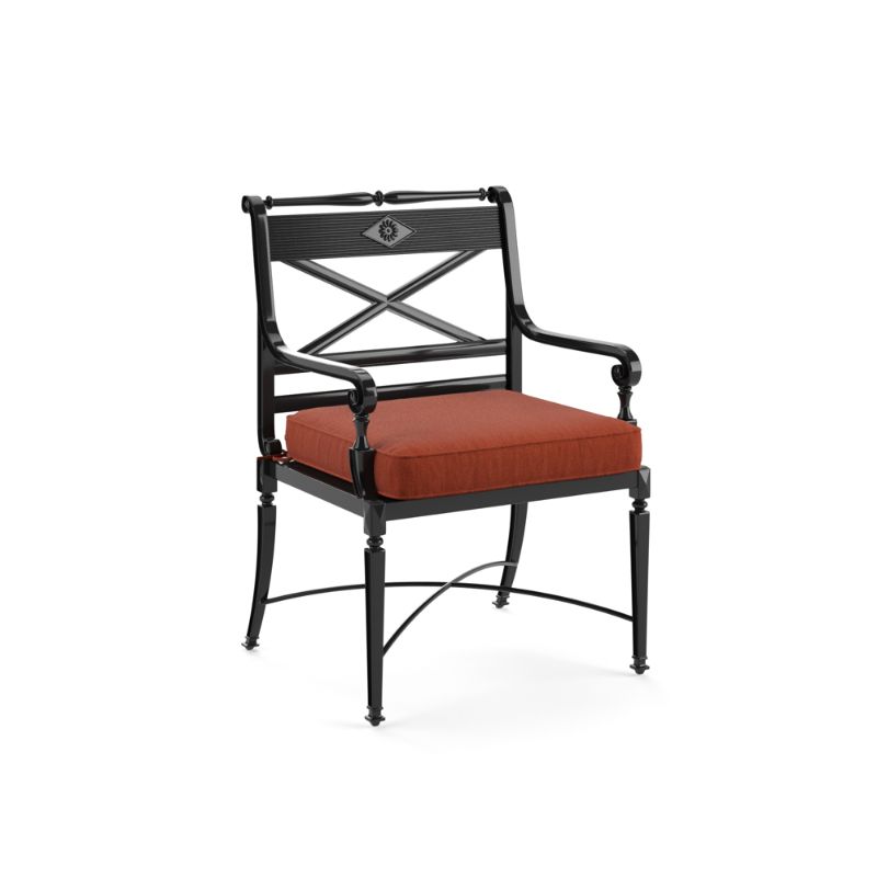 Frontgate Double-piped Outdoor Chair Cushion In Claypot
