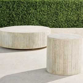 Barrel Wood Tables