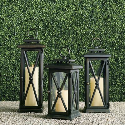 outdoor candle holder