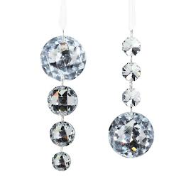 Plated Crystalline Drops, Set of 12