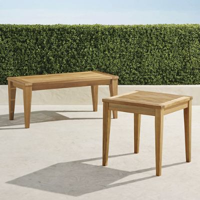 Teak Tables in Natural