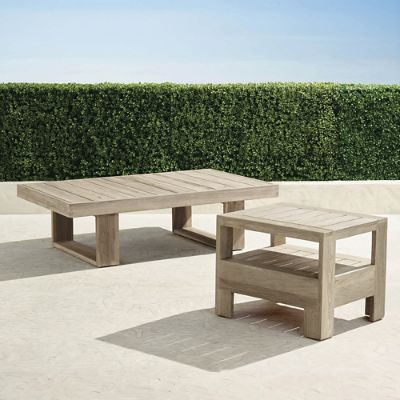 St. Kitts Tables in Weathered Teak