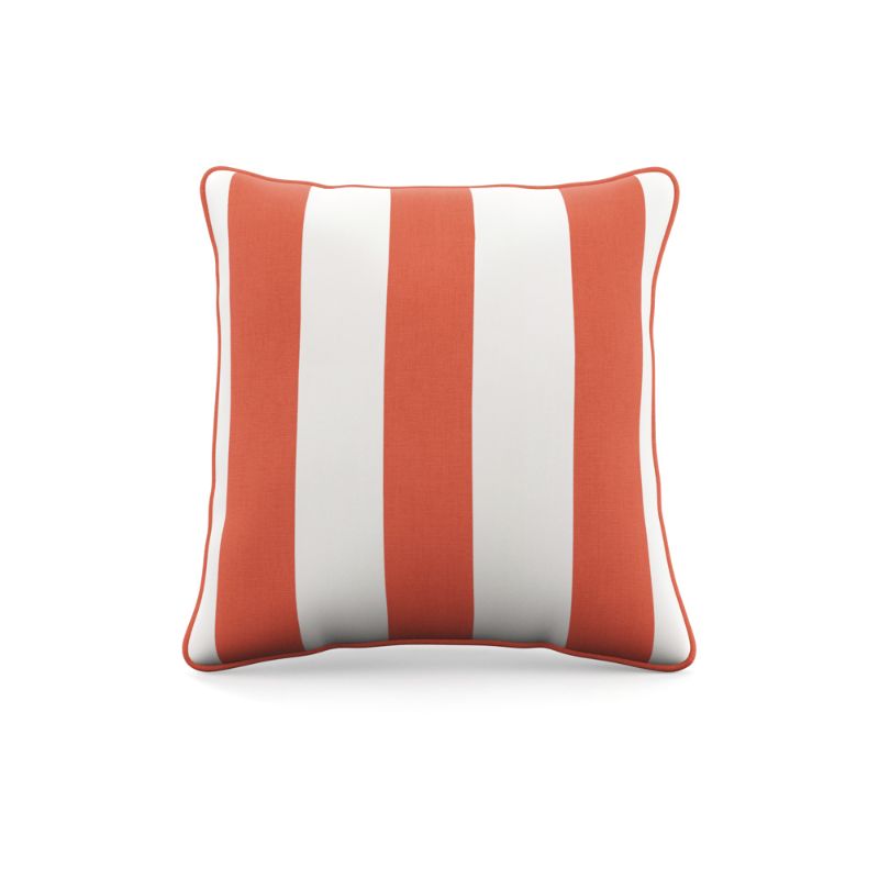 FRONTGATE SET OF 2 RESORT STRIPE INDOOR/OUTDOOR PILLOW 