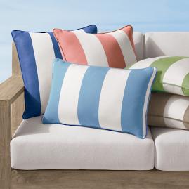 Resort Stripe Indoor/Outdoor Pillow