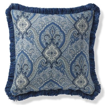 Tommy Bahama Designer Outdoor Pillow in Cobalt - Frontgate