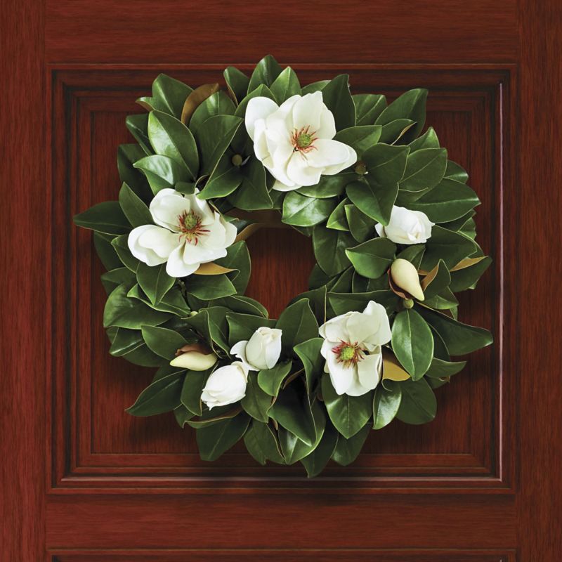 Magnolia Wreath - Frontgate