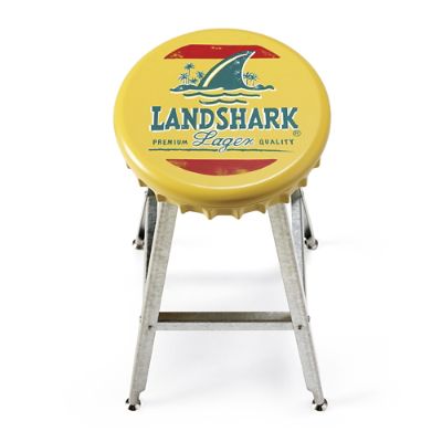 landshark margaritaville frontgate barstool bottlecap