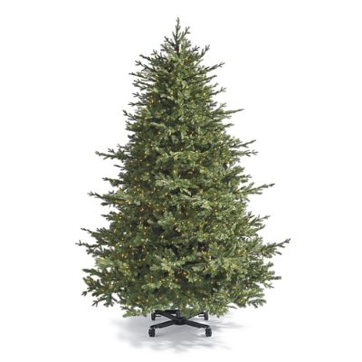 Grand Siberian Spruce Inversion Artificial Pre-lit Christmas Tree ...