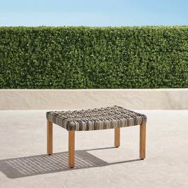 Isola Ottoman in Natural Finish