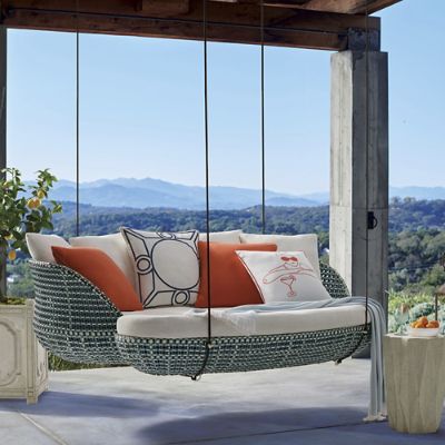 Outdoor Hanging Daybeds For A Backyard Paradise Trubuild Construction