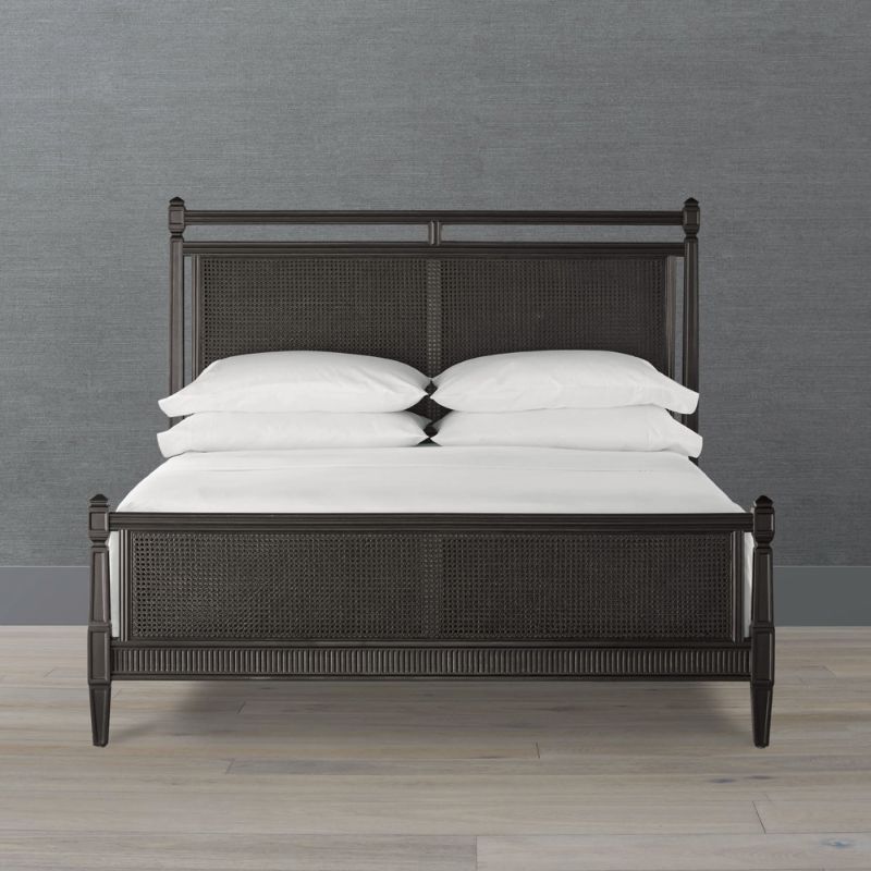 Frontgate Marion French Cane Bed In Ivory In Off-white | ModeSens