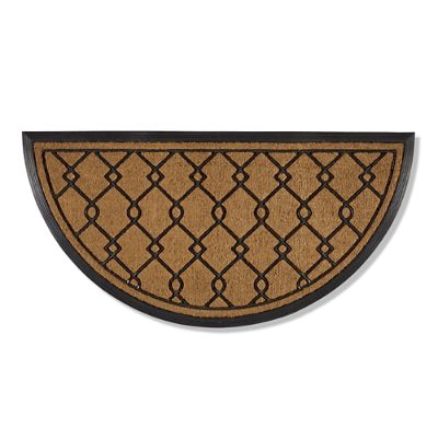 Elmwood Half-Round Door Mat