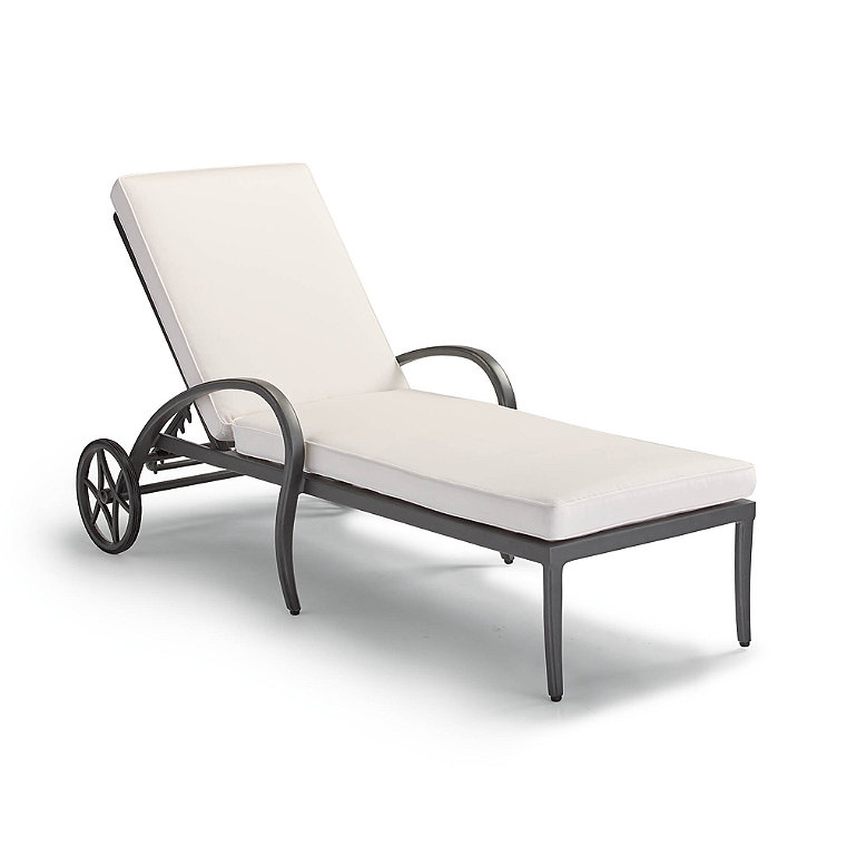 Brentwood Chaise in Carbon Finish
