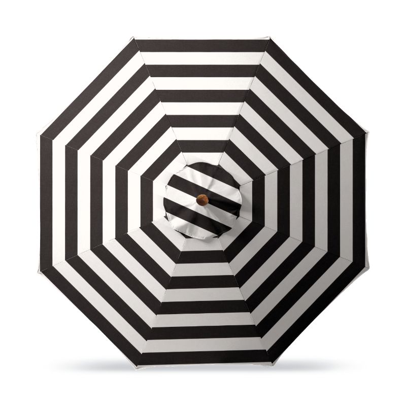 11 Round Outdoor Market Umbrella  Olivier Sand Black  Frontgate