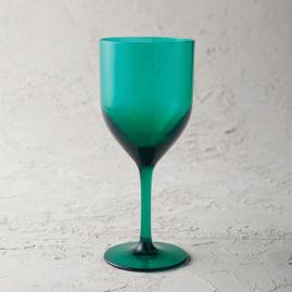 Classic Acrylic Wine Glasses, Set of Six