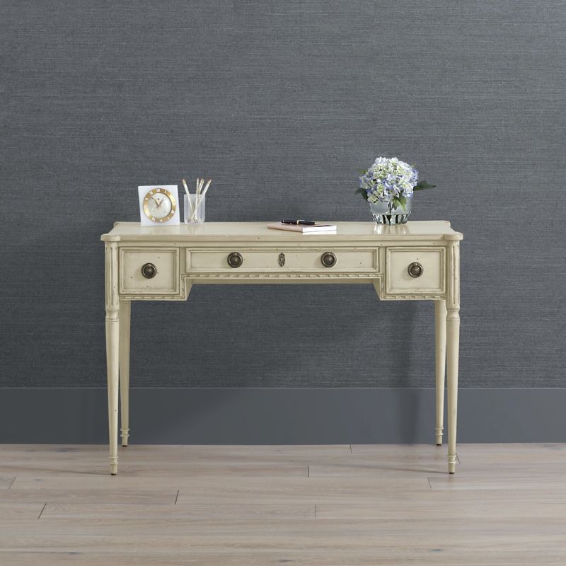 Frontgate Etienne Writing Desk In French Linen