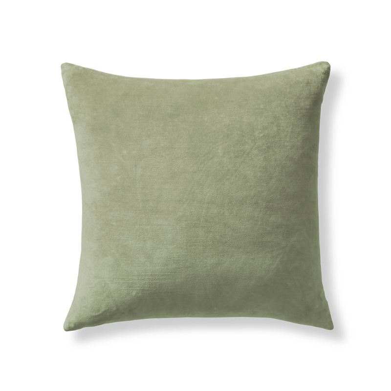 Frontgate Leighton Velvet Decorative Pillow Covers In Rust