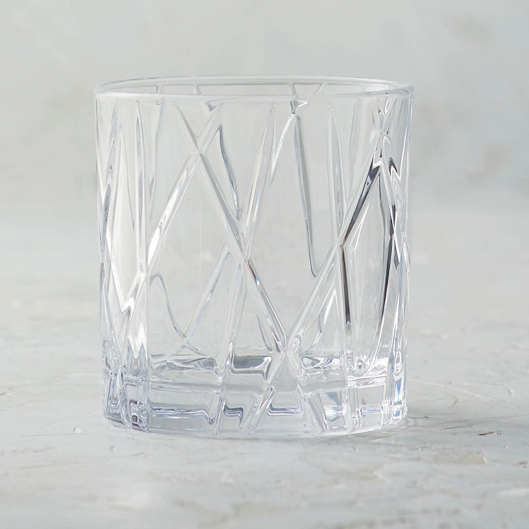 City Double Old-fashioned Glasses by Orrefors, Set of Four
