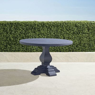 Large Round Outdoor Dining Table - Foter