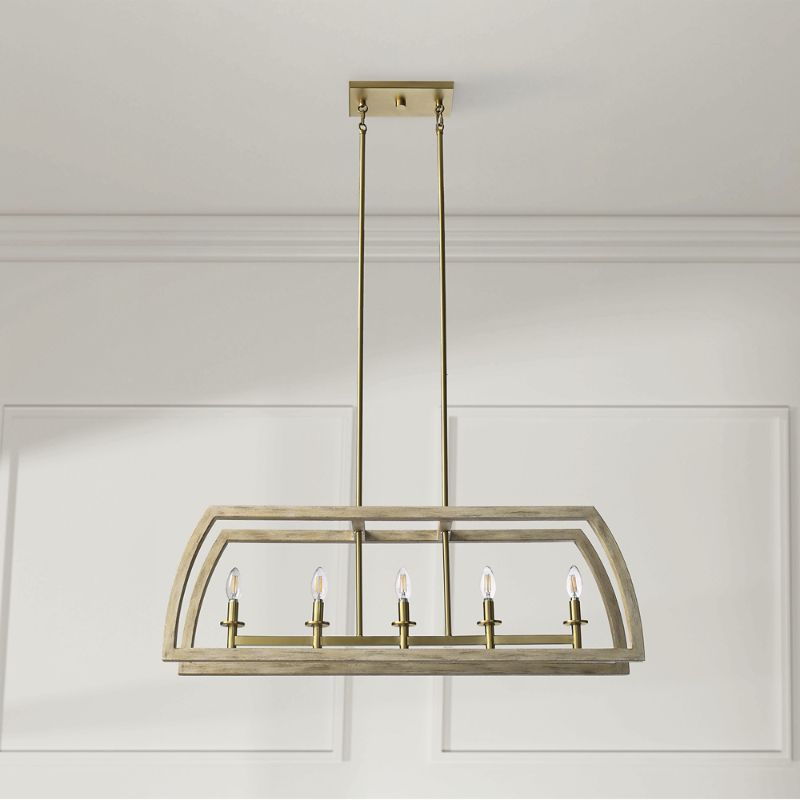 FRONTGATE KYLE FIVE-LIGHT CHANDELIER