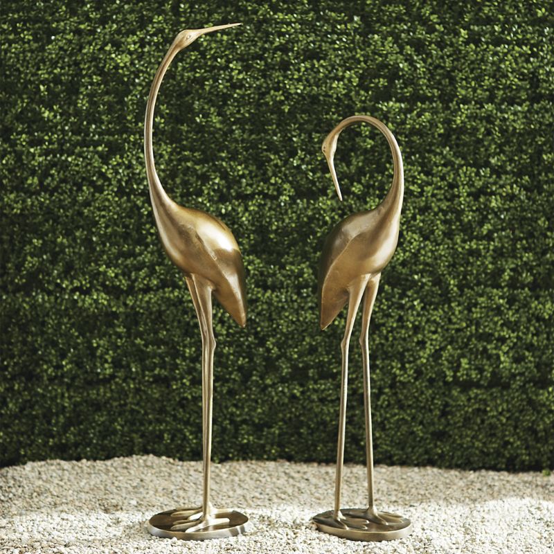 FRONTGATE BRASS CRANES