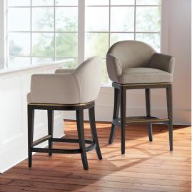 Wexford Square Backless Bar Counter, Frontgate Backless Bar Stools