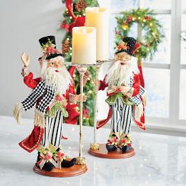 Mark Roberts North Pole Catering Elf with Candleholder,